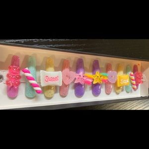Candy Press on nails